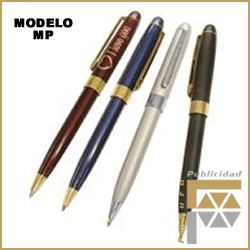 pluma metalica
