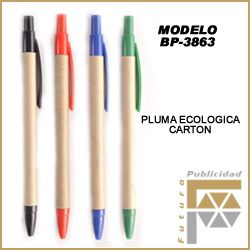 pluma promocional