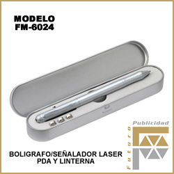 Pluma con Laser