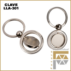 llavero metalico
