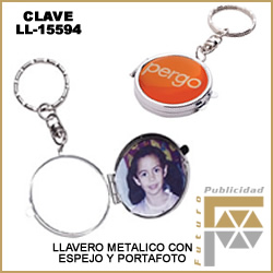 llavero metalico