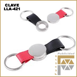 llavero metalico
