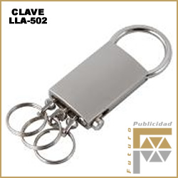 llavero metalico