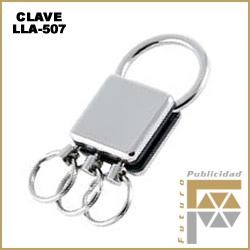 llavero metalico