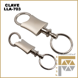 llavero metalico