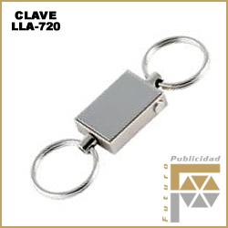 llavero metalico