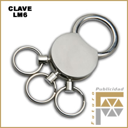 llavero metalico